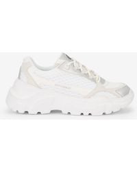 Roberto Cavalli - Chunky Sneakers With Leather Inserts - Lyst