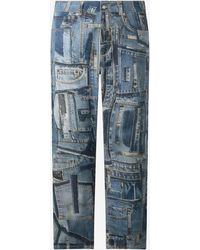 Roberto Cavalli - Patchwork Capsule Collection Jeans - Lyst