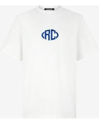 Roberto Cavalli - Cotton T-Shirt With Monogram - Lyst