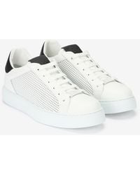 Roberto Cavalli - Sneakers With Perforated Details - Lyst