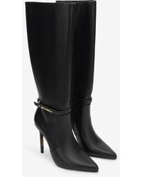 Roberto Cavalli - Boots With Logo Detail - Lyst