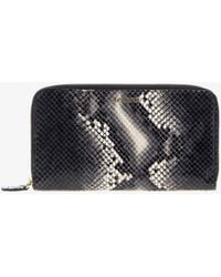 Roberto Cavalli - Logo-Print Leather Wallet - Lyst