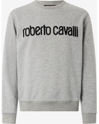 Roberto Cavalli - Sweatshirt With Logo - Lyst