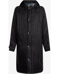 Roberto Cavalli - Caban With Rc Monogram All Over - Lyst