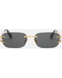 Roberto Cavalli - Metal Rimless Sunglasses - Lyst