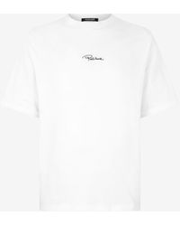 Roberto Cavalli - Cotton T-Shirt With Embroidered Logo - Lyst