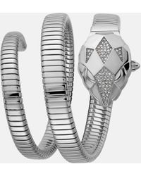 Roberto Cavalli Just Cavalli Glam Chic Collection Watch - Metallic