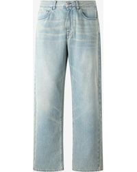 Roberto Cavalli - Sandblasted-Effect Jeans - Lyst