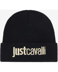 Roberto Cavalli - Wool Blend Beanie - Lyst