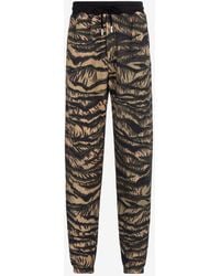 Roberto Cavalli - Jogginghose Mit Animal-Print - Lyst