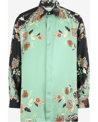 Roberto Cavalli - Kimono Print Shirt - Lyst