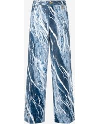 Roberto Cavalli - Rubane Print Jeans - Lyst