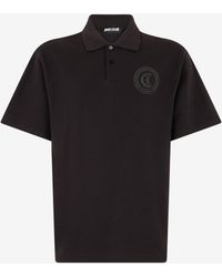 Roberto Cavalli - Polo With Jc Monogram Embroidery - Lyst