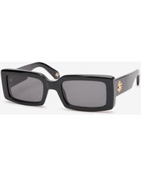 Roberto Cavalli - Occhiali Da Sole Squadrati Monogram Rc - Lyst