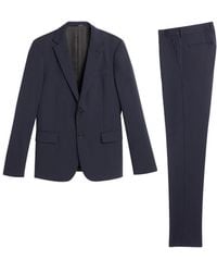Roberto Cavalli - Wool And Silk Slim Fit Suit - Lyst