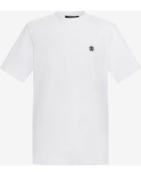 Roberto Cavalli - T-Shirt With Monogram Rc - Lyst