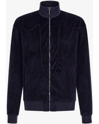 Roberto Cavalli - Printed Zipped Sweatshirt - Lyst