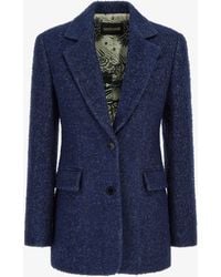 Roberto Cavalli - Double Button Blazer - Lyst