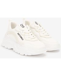 Roberto Cavalli - Sneakers Mit Profilsohle Und Logo - Lyst