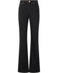 Roberto Cavalli - Jeans With Mirror Snake Monogram - Lyst