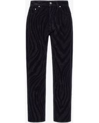 Roberto Cavalli - Printed Jeans - Lyst
