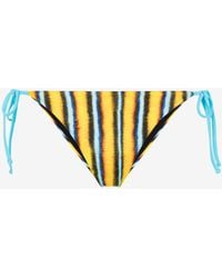 Roberto Cavalli - Baidera Print Swimsuit Bikini Bottom - Lyst