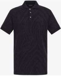 Roberto Cavalli - Freedom Print Polo Shirt - Lyst