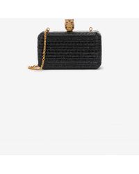 Roberto Cavalli - Clutch Con Strass E Tigre - Lyst