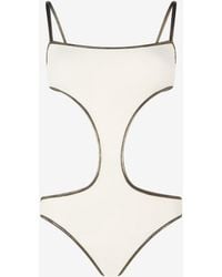 Roberto Cavalli - One-Piece Swimsuit With Cut-Out - Lyst