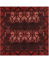 Roberto Cavalli - Silk Scarf With Brocade Print - Lyst