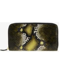 Roberto Cavalli - Logo-Print Leather Wallet - Lyst