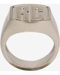 Roberto Cavalli - Ring With Rc Monogram - Lyst