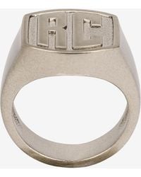 Roberto Cavalli - Anello Con Monogram Rc - Lyst