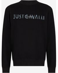 Roberto Cavalli - Just Cavalli Logo Sweatshirt - Lyst