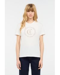 Roberto Cavalli - Cotton T-Shirt With Studs - Lyst