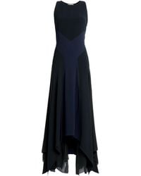 Roberto Cavalli - Long And Silk Dress - Lyst
