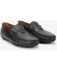 Roberto Cavalli - Loafers With Rc Monogram - Lyst
