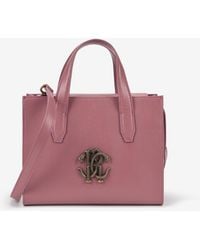 Roberto Cavalli - Antique Shoulder Bag With Rc Monogram - Lyst