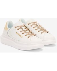 Roberto Cavalli - Sneakers À Lacets Avec Strass - Lyst