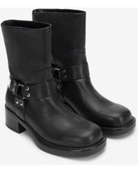 Roberto Cavalli - Boots With Logo Detail - Lyst