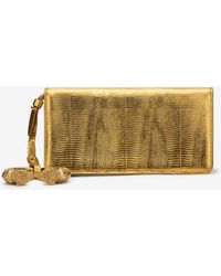 Roberto Cavalli - Roar Pochette Bag Leather - Lyst