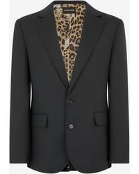 Roberto Cavalli - Virgin Wool Jacket - Lyst