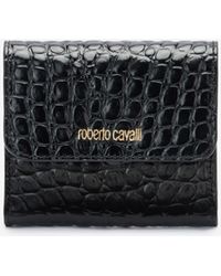 Roberto Cavalli - Cardholder With Crocodile Print - Lyst