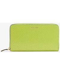 Roberto Cavalli - Snake-Effect Wallet With Logo - Lyst