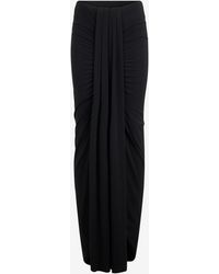 Roberto Cavalli - Gonna Lunga Drappeggiata - Lyst