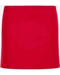 Roberto Cavalli - Miniskirt With Logo - Lyst