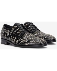 Roberto Cavalli - Mocassini Stringati Con Borchie - Lyst