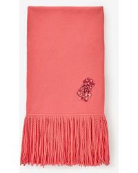 Roberto Cavalli - Antique Scarf With Monogram Mirror Snake - Lyst