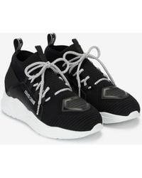 Roberto Cavalli - Slip-On Sneakers With Laces - Lyst