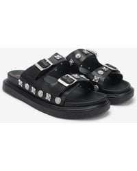 Roberto Cavalli - Sandales D'Été Noires - Lyst